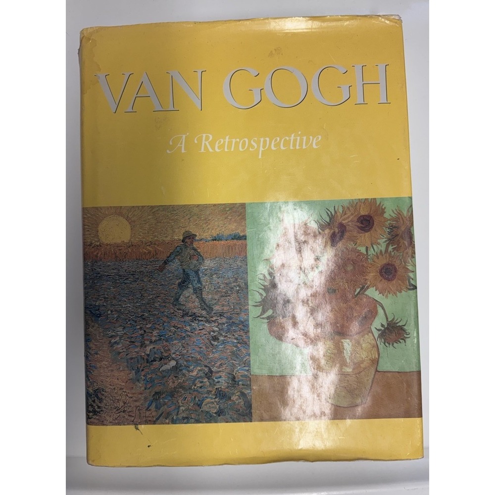 New, Van Gogh, HARDCOVER. A Retrospective. 5 LB. 3 Oz. LARGE BOOK, NICE!